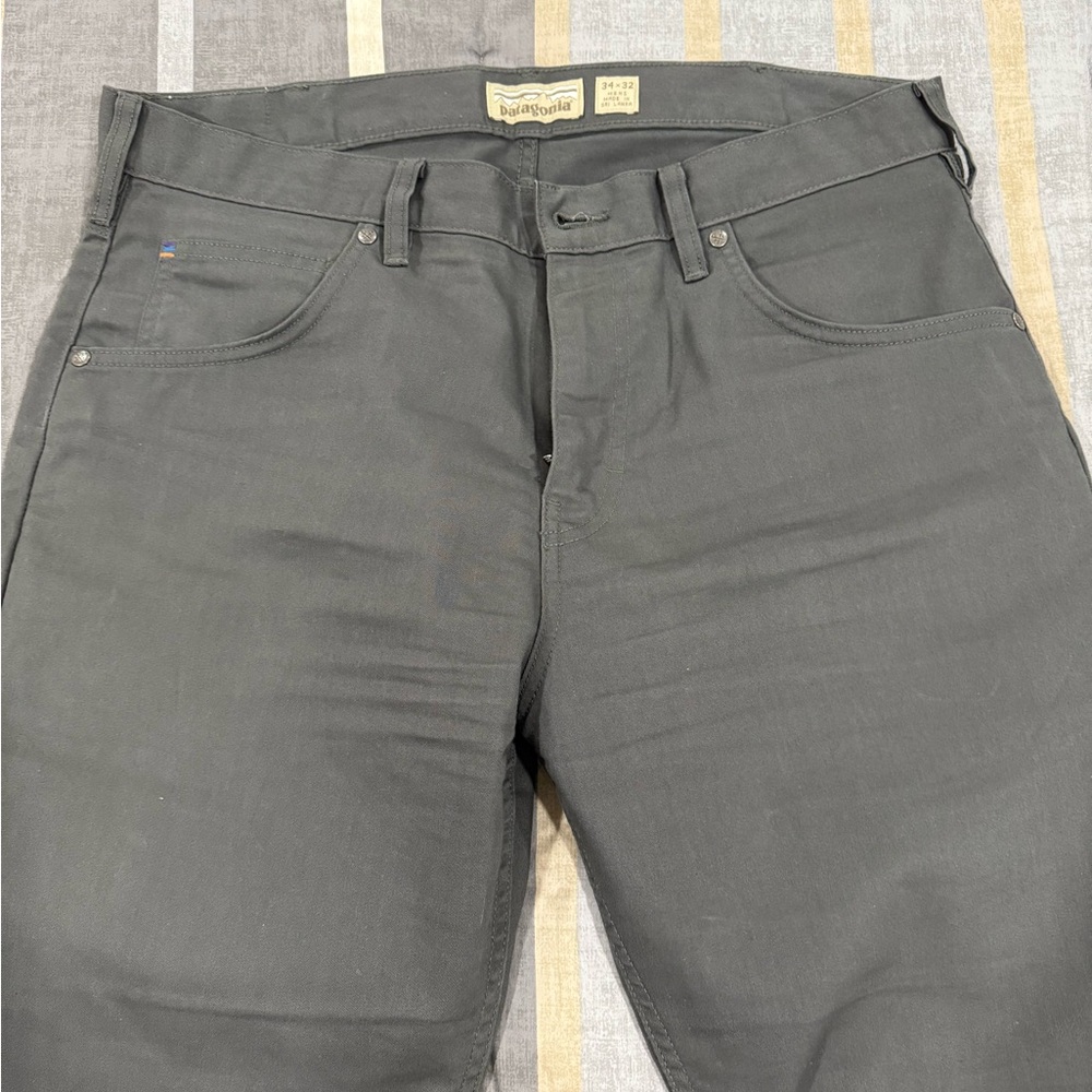 Patagonia Gray Straight Jeans Matte Finish